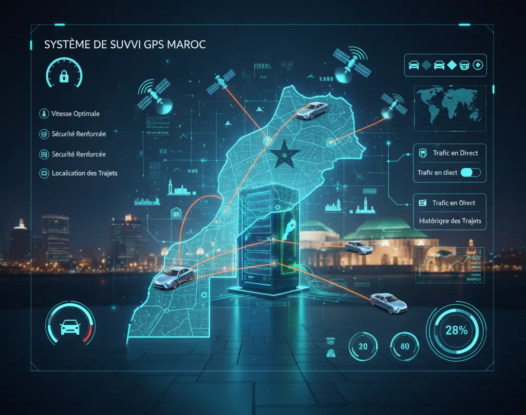 suivi de véhicules au Maroc